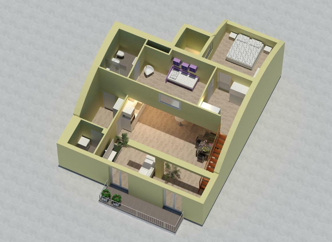 Apartamento Attico Darsena Nuova Rávena Exterior foto